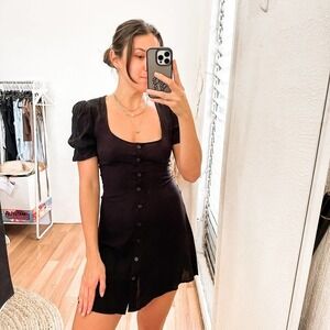 XIX Palms Pompeii Safari Dress Black SIZE XS